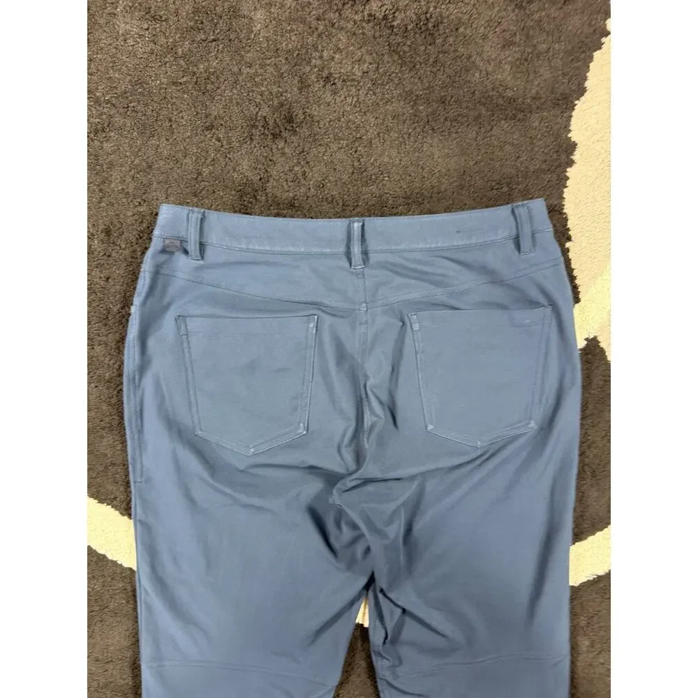 Lululemon Pants Mens 32x28 Navy Stretch Travel Casual Performance ABC Pant Slim